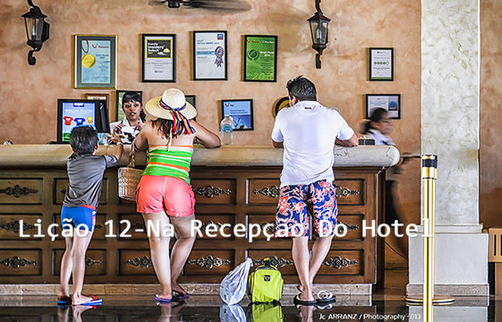 零基础语法第十二课-在宾馆前台Na Recepção Do Hotel